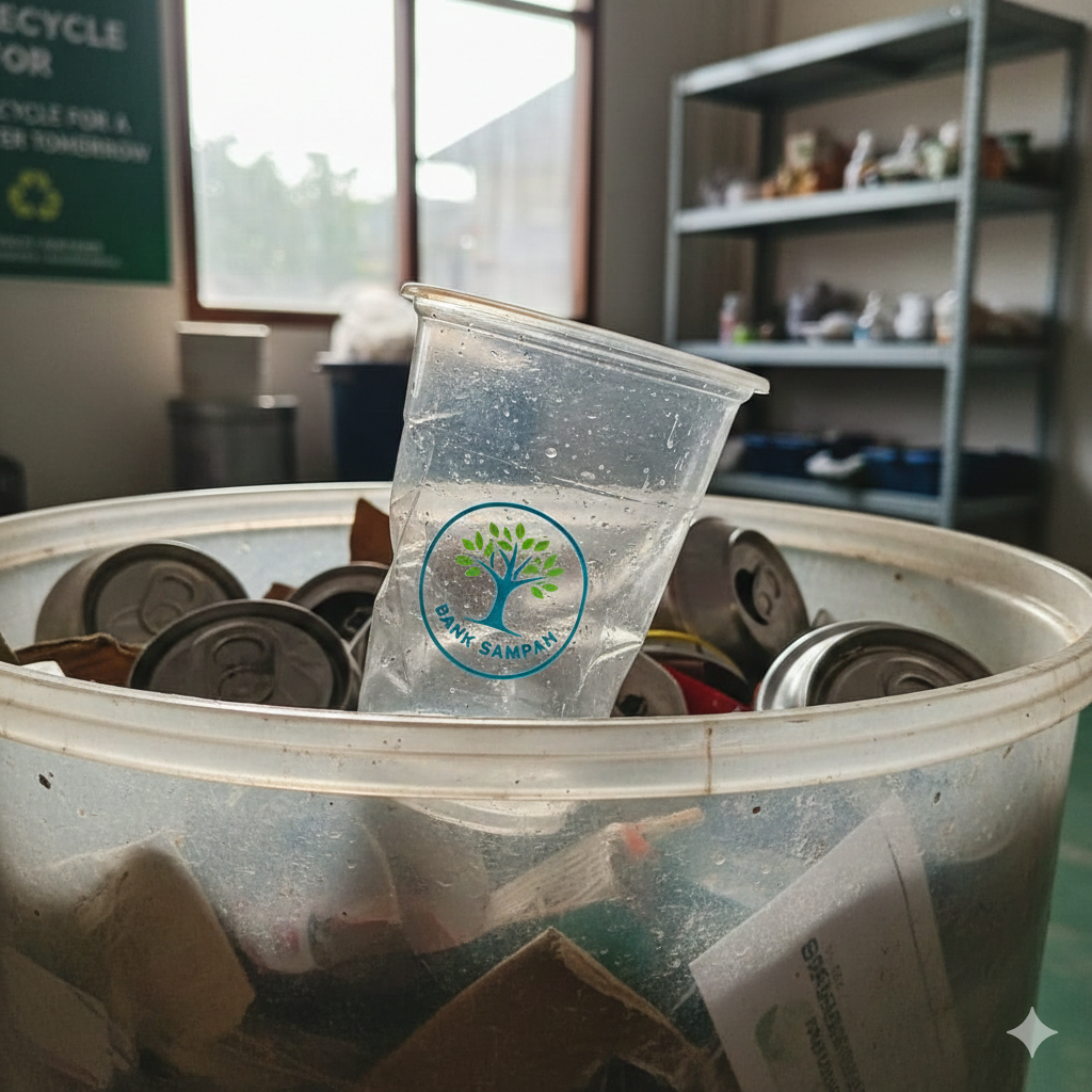 Gelas Plastik Bening/Gelas Ber